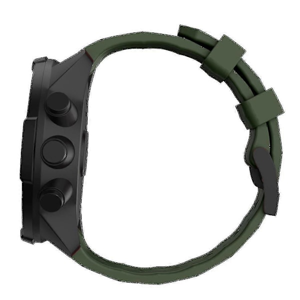 Til Suunto Spartan Sport & Suunto 9/9 Baro/d5 Silikonerem [DB] Green