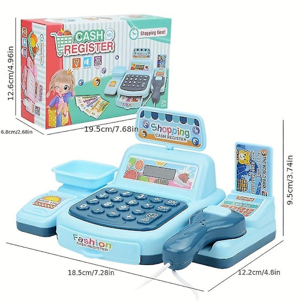 Kassapeli Leikki Koti Simulaatio Supermarket Kassa Puzzle Lapset Lelut {db}