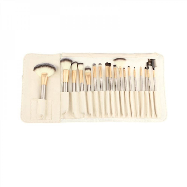24 professionella makeupborstar blandade set