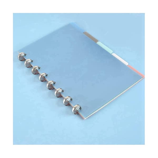 20 stk. Guld Discs Binder Ringe Metal Discs Til Notesbog Og Planlægger Scrapbooking (sølv)