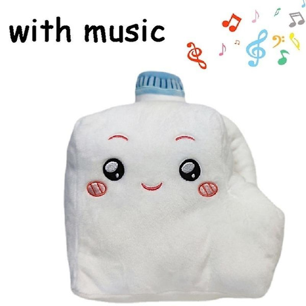 Lankybox Musikalisk Mjölkdocka Haj Träd Hink Ingen Musik Leksaker Glow In The Dark Ghosty Plushie Baby Boxy/foxy Robot Plushie Dolls [DB] clouds no music4