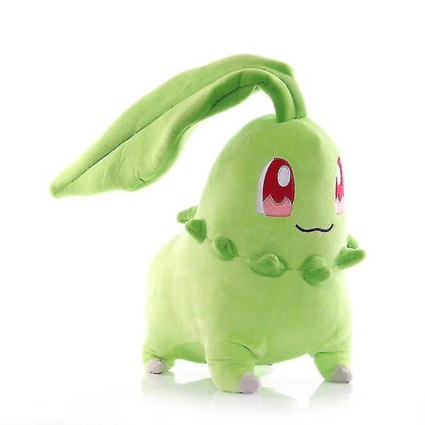 Chikorita 20cm plysjdukke leker myke for barn gaver plysjfigur utstoppet myk dukke A  [dB}