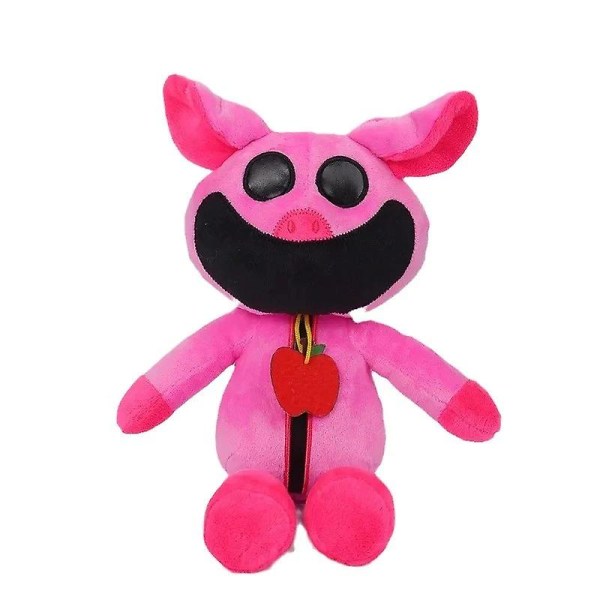 12\" Smilende Critters Plysdyr Stoppet Dyr Pude Dukke Legetøj [DB] Pig