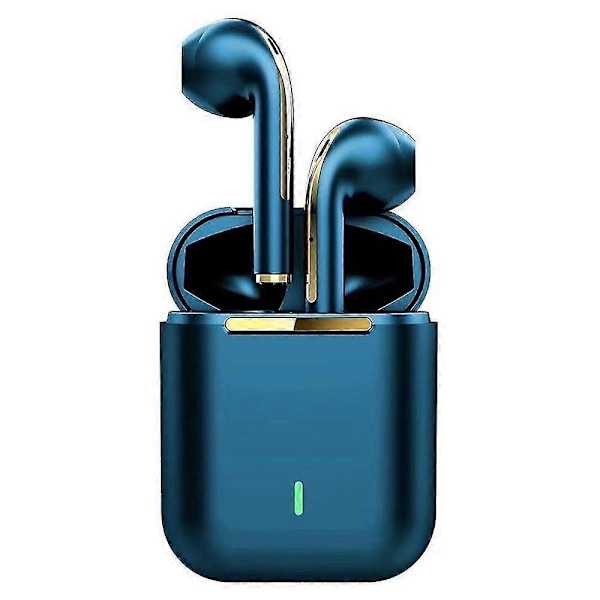 J18 TWS Bluetooth -kuulokkeet, vedenkestävät stereo musiikki pelikuulokkeet, langattomat [Db] Azure Style A