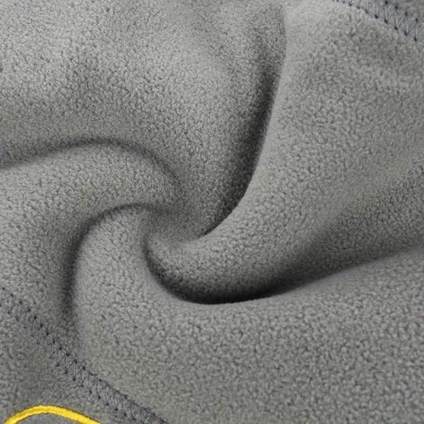 1 kpl Kylmäsuojainen Kaksoiskäyttöinen Paksu Fleece-huivi ja -pipo Ulkoilmakäyttöön Pyöräilyyn ja Hiihtoon Black&Red