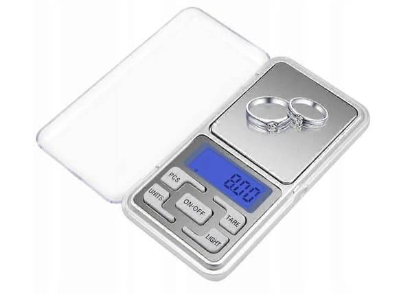 Elektroninen koruvaaka 0.01-200g LCD-vaaka [DB] silver/gray