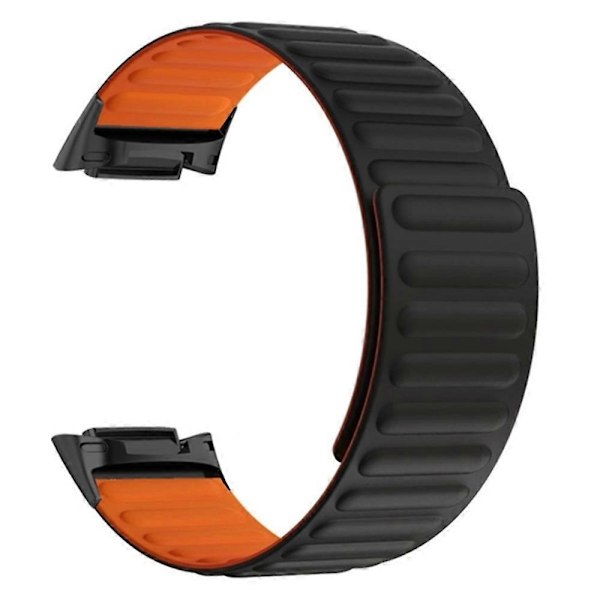 Type G For Fitbit Charge 6/5 Magnetisk Klokkereim Silikon Justerbar Armrem [db] Multicolor Style B