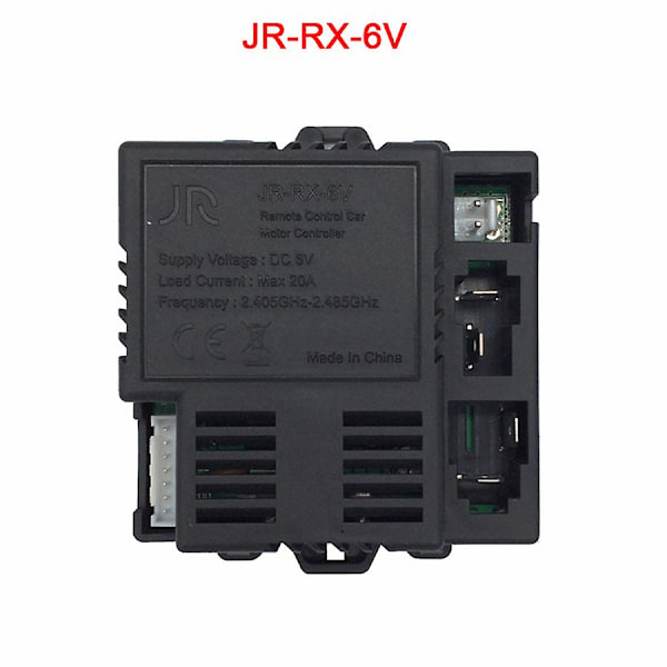 Jr-rx-12v Lasten sähköauto Bluetooth-kaukosäätimen vastaanotin, sujuva käynnistysohjain Jr1958rx ja Jr1858rx/jr1738rx db HY 12V Full set