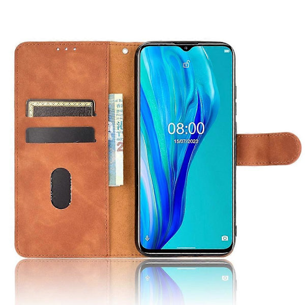 Læder Etui Til Ulefone Note 9P [DB] Brown