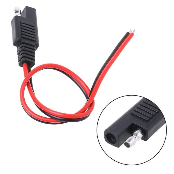 Sae Diy Kabel 18awg Til Dc Strøm Bil Stik Forlængerledning [DB]