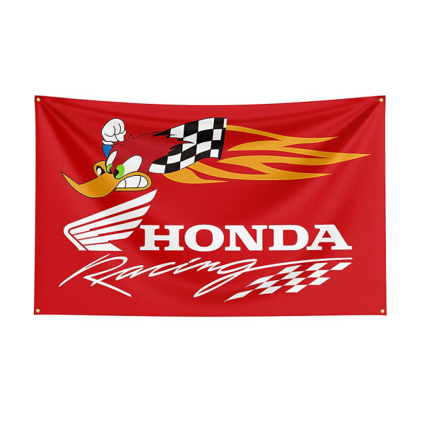 90x150cm Hondas Flag Polyester Tryckt Racing Motorcykel Banner För Dekor Db A 90 x 150cm