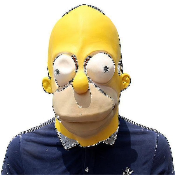 Homer, Bart Mask Halloween Latex Mask