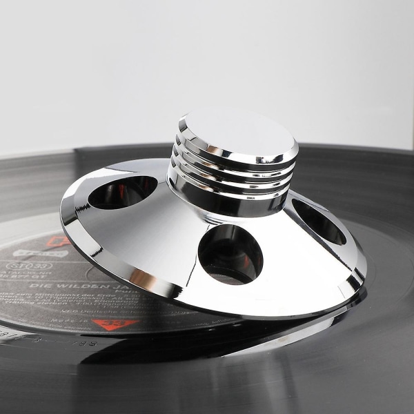 Ny Audio Lp Vinyl Skivspelare Metall Disc Stabilisator Skivspelare Vikt Klämma Hifi
