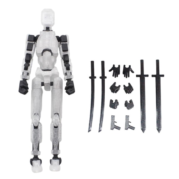 T13 Actionfigur, Titan 13 Actionfigur, Robot Actionfigur, 3D-tryckt Action, 50% Erbjudande Db transparent