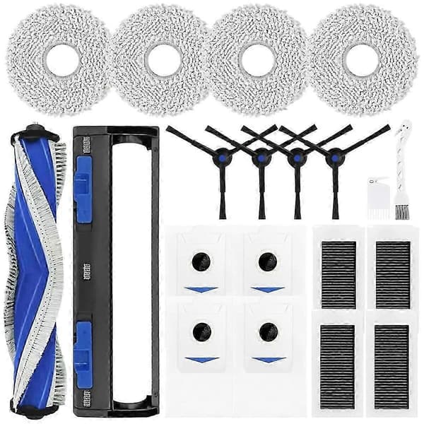 For DEBOT X5 PRO Robot Støvsuger Hovedsidebørste Hepa Filter Mopp Klut Reservedeler db As Shown