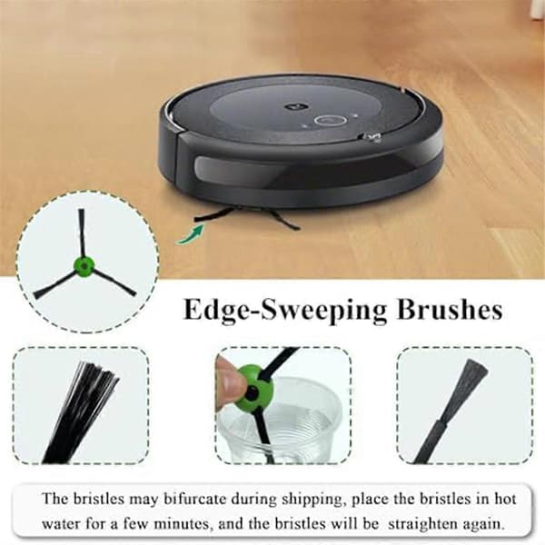 10-pak sidebørster til iRobot Roomba I & J & E-serien, alle modeller [DB]
