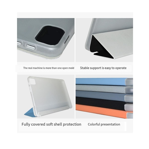 Pu Flip Cover Case Til T40s 10,4 tommer Tablet Tablet Dråbe-resistent Tablet Stand T40s Tablet Case Protectiv