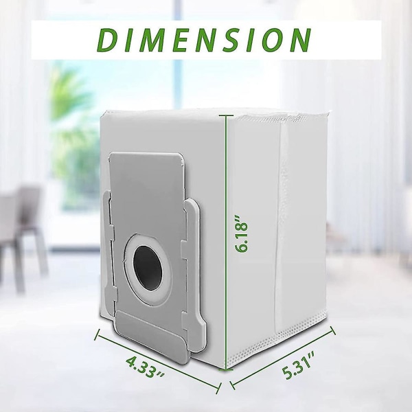 Støvpose til iRobot Roomba I7, I7+, I8, I8+, I3, I3+, I4, I4+, I6 Db