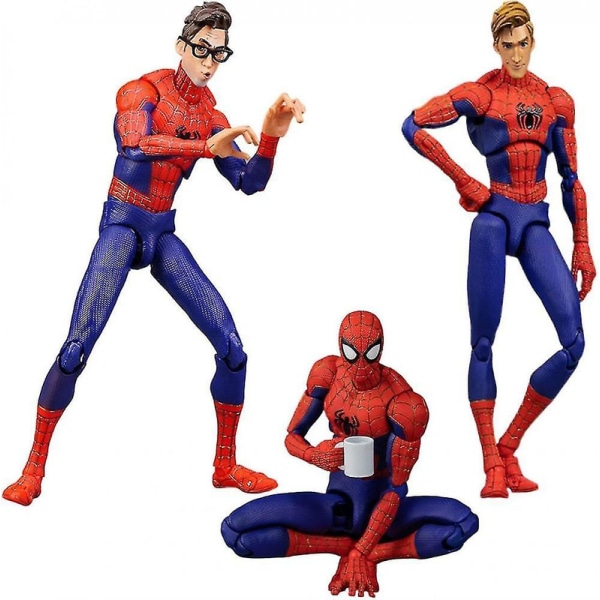 6 tuuman Spider-man-toimintahahmot, Legends-sarja Spider-man: Across The Spider-verse, Peter Parker Playsets Toy Db Peter Parker