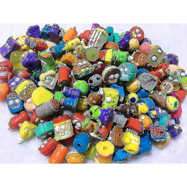 20 st/parti Shopping The Grossery Gang Mini Action Toys Figurer Sopor Anime Dockor Barn Lek Modell Dockor Julgåva Leksak Present Till Barn Db