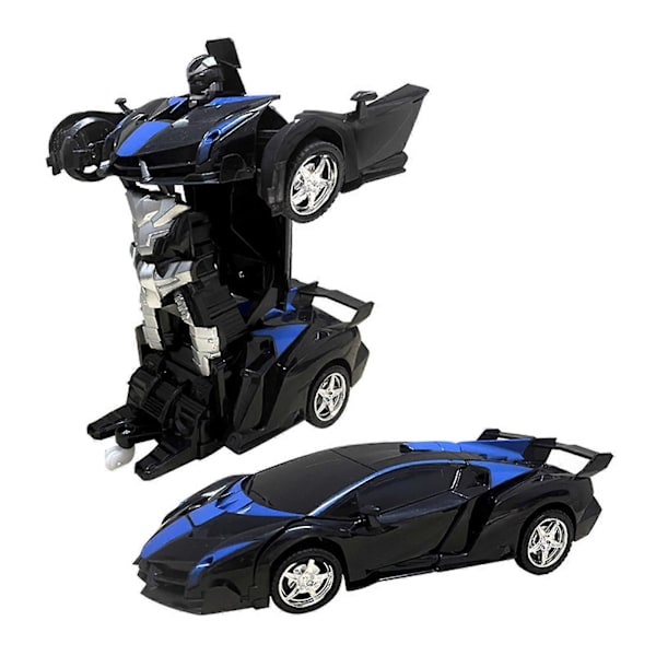 Auton muuntaja leikkiauto kaukosäätimellä, putoamisenkestävä leikkiauto 's Day DB:lle Black Blue