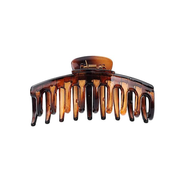 Hårklämmor - Halkfria - Akryl - 2-pack - För tjockt hår - Elegant design (DB)