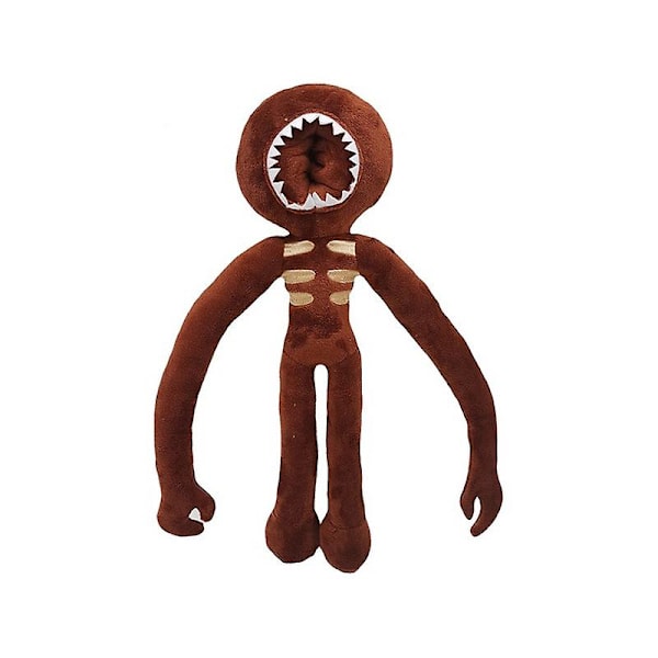 30cm Rainbow Friends Plyschleksak Cartoon Game Karaktärsdocka [DB] Brown Mouth Monster 1pc
