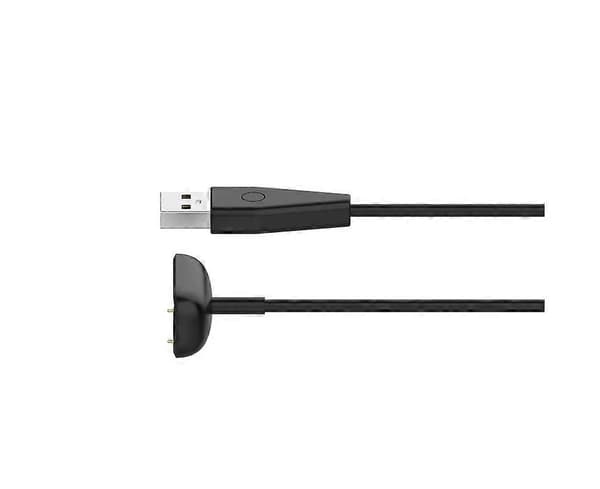 For Fitbit Luxe Smart Watch Magnetisk Lader USB Ladekabel med Reset-knapp, Lengde: 1m [DB]