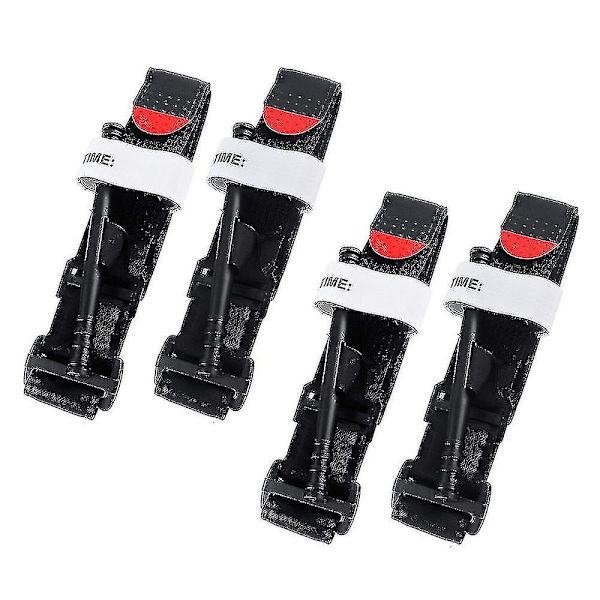 4-pack utomhus snurrturniketer