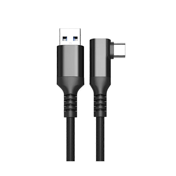 For Meta Quest3 3.0 Link-kabel Steam VR Høyhastighets Stabil Datatransmisjon Kan Kaste Skjermen Con {DB} Black