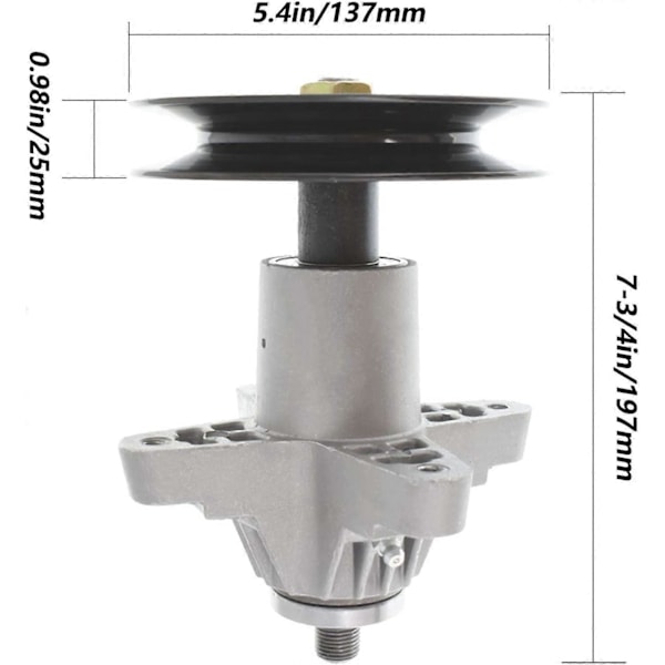 Spindel Samling Udskiftning til MTD 618-0671 6180671B 6180671D 918-0671 [DB]
