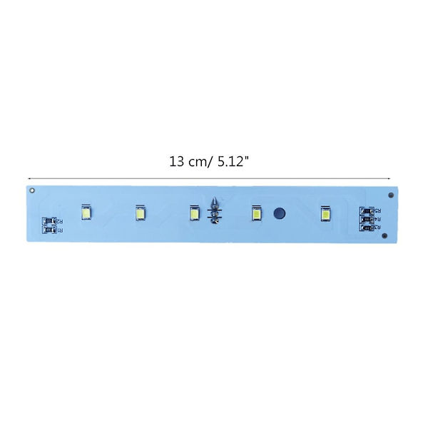 For Midea LED Lyslist for Kjøleskap Bcd-536wkm 17431000000072 502410010020 13x2cm [DB]
