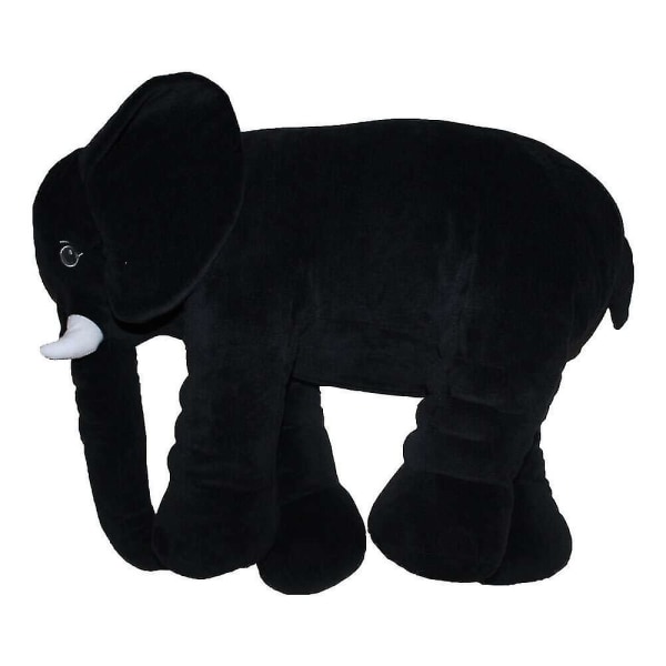 Fylt elefant plysjleketøy [DB] Black L