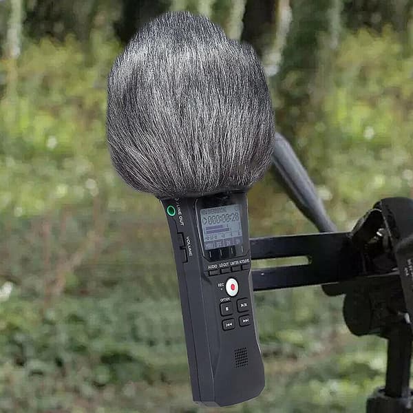 Erstatningsmikrofon-svampdeksel, pelsmikrofonfilter for Zoom H1-opptaker 3