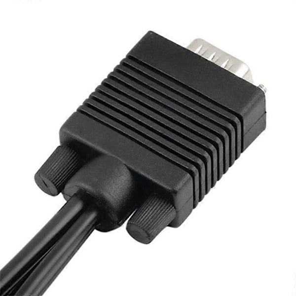 Universal VGA til Video TV Out S-Video AV og 3 RCA Hun Converter Kabel Adapter JIKAIX db