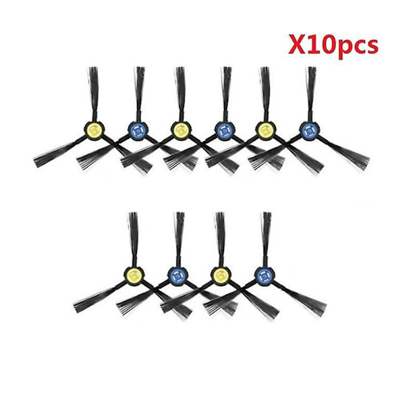 Støvsuger sidebørste for AMIBOT Animal XL H2O Co,Animal Premium H2O Robotstøvsuger deler tilbehør   Teppe Db 10pcs side brush