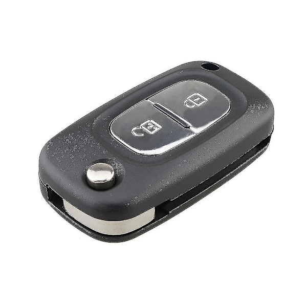 Bilnøgleudskiftning 2 knapper Bilnøgleetui til Renault Clio / Megane / Kangoo / Modus [db]