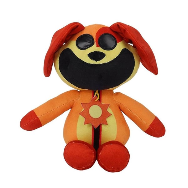 11,8 tum Cartoon Monster Game Smiling Critters Serie Plyschleksaker Figur Relief Plyschdocka Gåvor Heminredning [DB] Dog