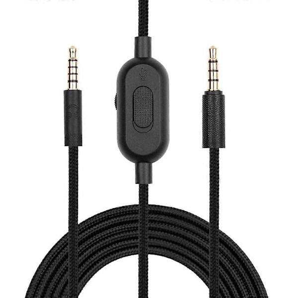 2M Aux-ledning Erstatning for GPRO X G233 G433 Headset Audio Aux-ledning 3.5mm [Db] Black