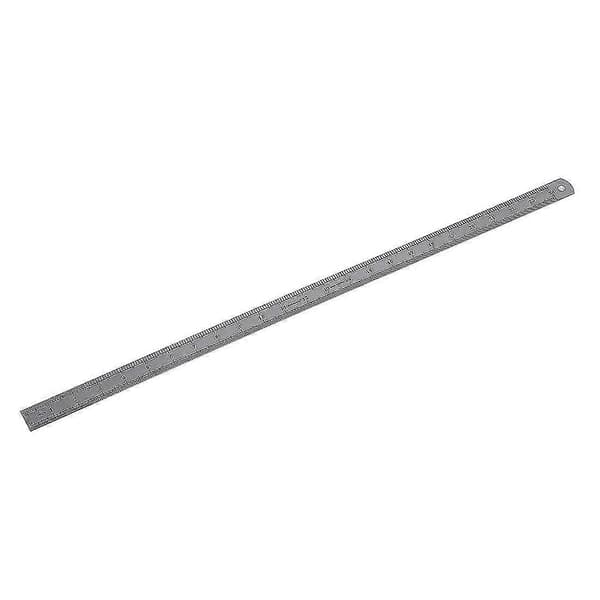 Rostfritt stål 60 cm 23,6 tum lång rak linjal 2024[DB]