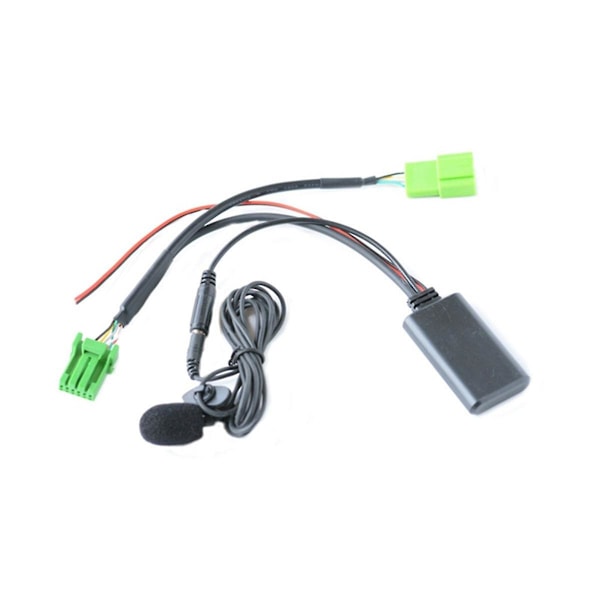 Auton Bluetooth 5.0 Aux-kaapeli Mikrofoni Handsfree Matkapuhelinsoittoadapteri Jaguar Land Roverille {db} Black