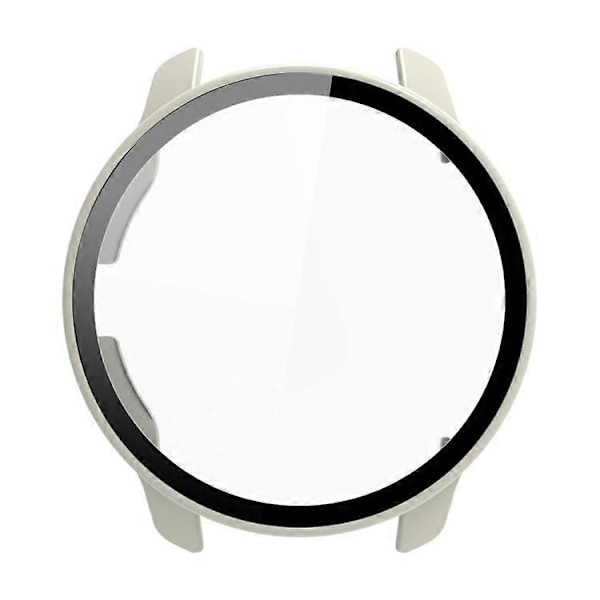 Til venu 2 stk + urkasse i hærdet glas [DB] Ivory White
