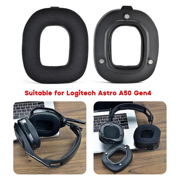 Utskiftbare minneskumpute-øreputer for Astro A50 Gen4-hodetelefoner