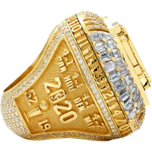 QQDD 2020 Lakers Championship Ring 2020 Offisiell Versjon Avtakbar Ring Replika Lebron LA Cham [DB]