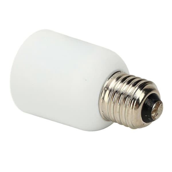 2 stk. E27 til E40 lyspæreadapter, profesjonell varmebestandighet, forhindrer brenning, LED-pærebaseadapter 110240V YMHC [DB]