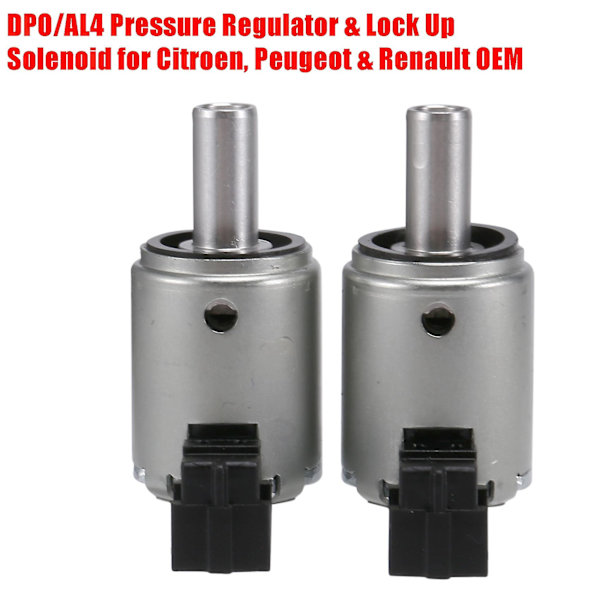 2PCS 2574.16 Automatisk växellåda solenoid för , & AL4/DP0 0000257416 7701208174 257416 Ny [DB]