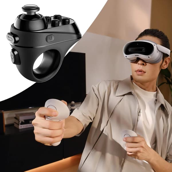 PC-spillkontroller - Trådløs Joystick Gamepad | ABS Elektrisk Enhetskontroller for TV, Datamaskin, Bærbar PC, Telefon, Nettbrett og Tilbehør, Kompa[DB]