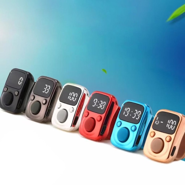 Mini Finger Counter LED Elektrisk Digital Skærm med Lys Tællere Stitch [Db] Color