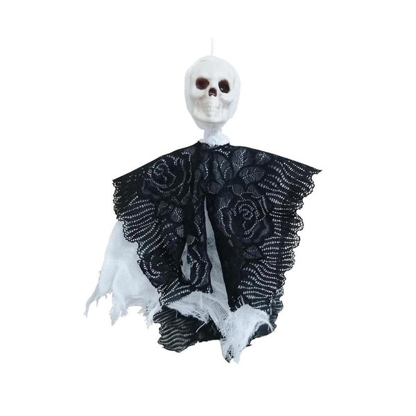 Halloween-oppheng Skull Ghost Utendørs Ghost Dekor Skull Ghost Decor Grim Reapers Dekor White Ghost