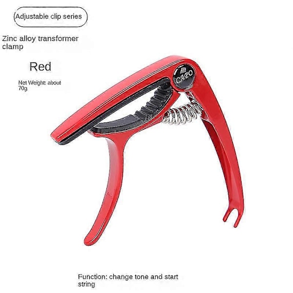 Gitarr Capo, Capo, Capo för akustisk gitarr, akustisk gitarr capo, Capo för elgitarr, akustisk gitarr capo 6 strängar, Gitarr Capo för [DB] A3